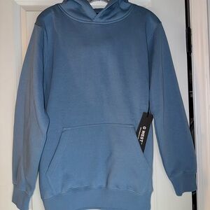 NWT G WEST Blue Pullover Hoodie - UNISEX